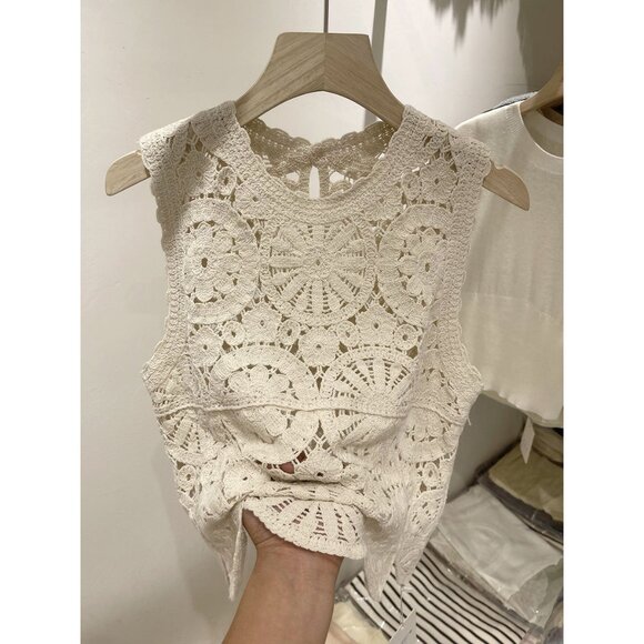 **Handmade 100% Cotton Crochet Top – Fits S/M** - Picture 8 of 8